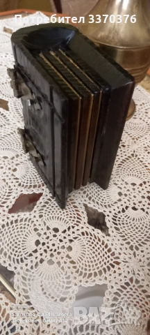 Дървена кутийка за бижута-цвят махагон, снимка 5 - Подаръци за жени - 53519573