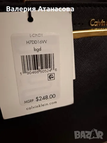 Продавам дамска чанта Calvin Klein, снимка 6 - Чанти - 56131735