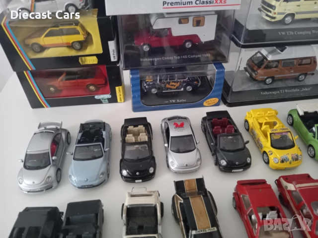VW Jetta, Golf, Polo, New Beetle, Corrado, Caravelle 1:43, снимка 9 - Колекции - 51740662