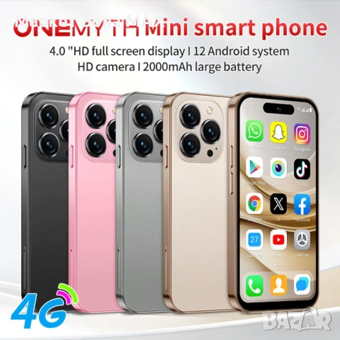 SOYES M17 Pro Mini 4-инчов Android 12.0 2GB + 16GB Всички Оператори в България. Гаранция 12 месеца, снимка 11 - Телефони с две сим карти - 53483083