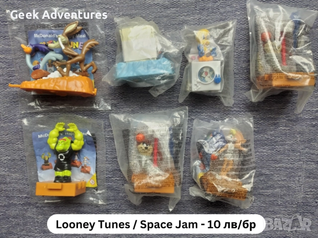 120 McDonalds Играчки Запечатани Винтидж Ретро 90те Barbie, Фърби, Hot Wheels,  , снимка 6 - Колекции - 52565380