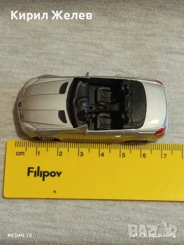 Метална количка кабриолет Mercedes Benz за КОЛЕКЦИЯ ДЕКОРАЦИЯ 34045, снимка 6 - Колекции - 53570503