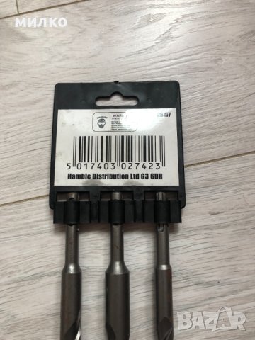 Комплект свредла за зидария Pro User 3-броя 16,20,25 мм X 450 мм SDS (DB117), снимка 5 - Други инструменти - 44243299