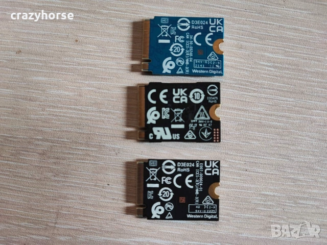 NVMe дискове 512GB Gen3 x4 и Gen4 x4 (Micron, WD, Samsung), снимка 6 - Твърди дискове - 53258813