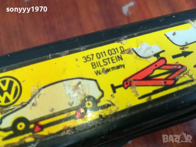 VW BILSTEIN WEST GERMANY-ORIGINAL КРИК С ВЪРТОК-ВНОС SWISS 0906251233LCHERY, снимка 7 - Аксесоари и консумативи - 50601391