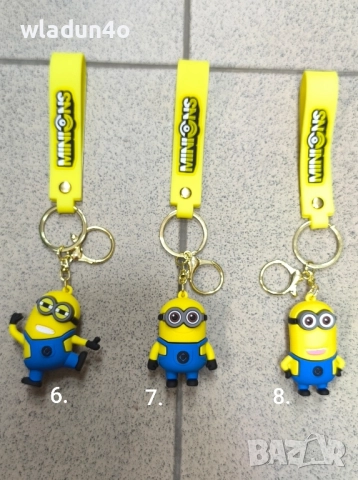Готини плюшени Миньони,ключодържатели-5лв-14лв, снимка 5 - Плюшени играчки - 40786263