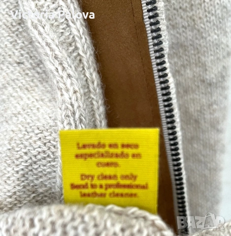 Премиум жилетка KUNA Baby Alpaca Luxury Zip, PERU, снимка 8 - Якета - 53576446