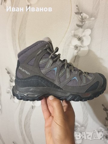 туристически обувки  Salomon CAGUARI MID GTX  номер 37,5-38 , снимка 13 - Други - 35026234