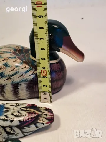 три дървени статуетки патици 25/3, снимка 9 - Статуетки - 50090365