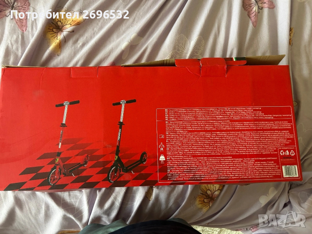 Детска тротинетка Ferrari Freestyle, снимка 2 - Скейтборд, ховърборд, уейвборд - 53483089