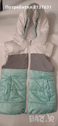 НОВ ! ДЕТСКИ ЕЛЕК / ГРЕЙКА с КАЧУЛКА -  Размер 134 / 140 