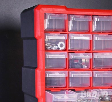Шкаф органайзер с 60 чекмеджета за стена табло кутии, снимка 3 - Други инструменти - 28649014