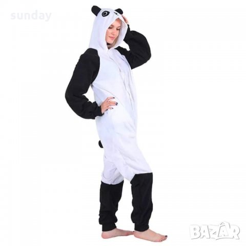  НАЛИЧНА пухкава пижама панда детски и за възрастни, снимка 10 - Нощници - 17456820
