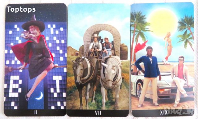 Таро карти: TV Series Tarot & Friends Tarot & Crystal Visions Tarot, снимка 5 - Карти за игра - 34167969