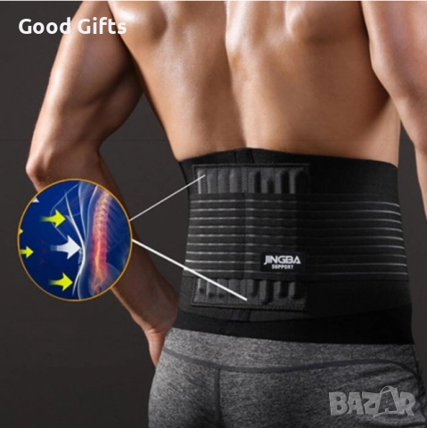 Ортопедичен фитнес колан за кръста с метални пластини – облекчение при болки и дискова херния, снимка 5 - Други - 51771953