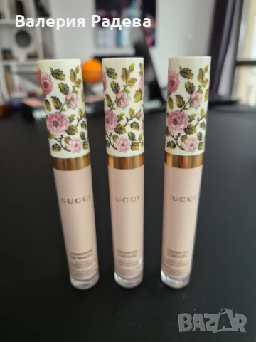 Течен коректор Gucci concentré de beauté liquid concealer, снимка 4 - Декоративна козметика - 48479057