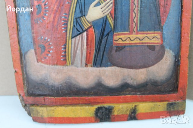 Стара българска икона ''Триптих'', снимка 5 - Колекции - 42154645