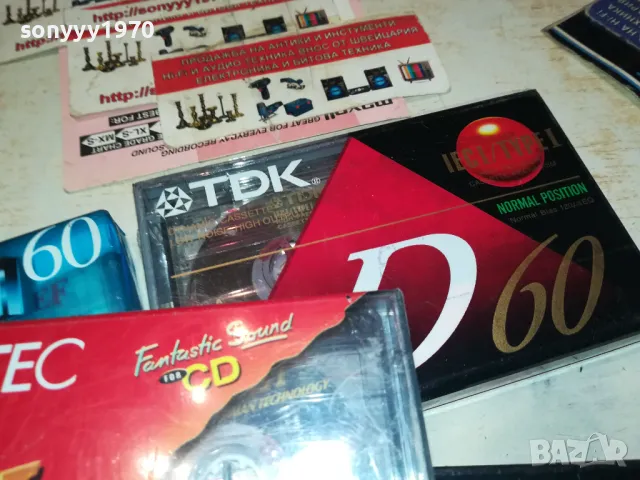 SONY TDK-NEW TAPE 25ЛВ ЗА БР 0612241511, снимка 6 - Аудио касети - 48249849