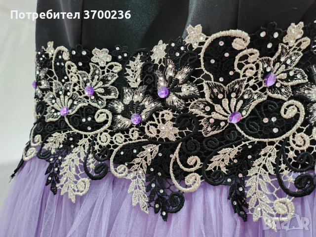 Бална рокля, шита по поръчка. Като нова!, снимка 5 - Рокли - 42218753