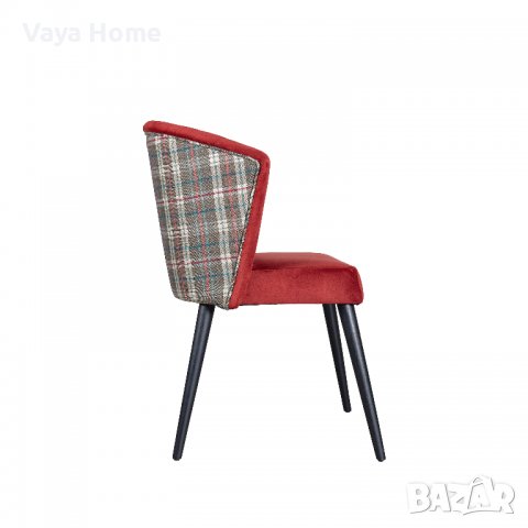 Трапезен стол, Arrondi, Червен, снимка 2 - Столове - 39334093