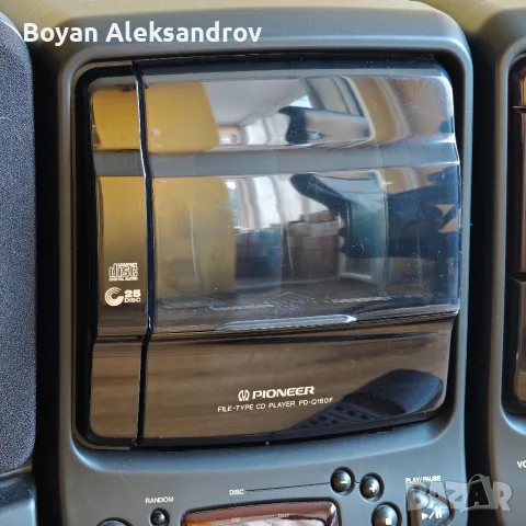 Ретро микро аудио система Pioneer X-QT3 с 25-дисков CD changer и реверсивна касета, снимка 3 - Аудиосистеми - 55753291