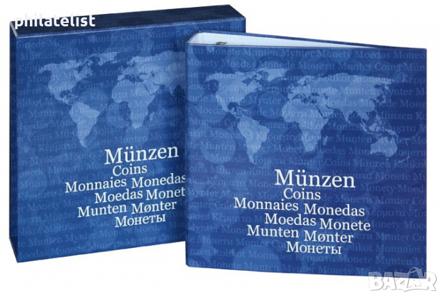 Lindner Karat албум за монети с 5 листа, снимка 2 - Нумизматика и бонистика - 36218789
