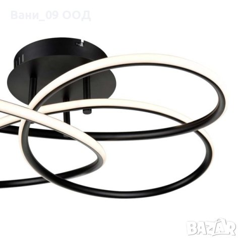 Спираловидна плафониера с модерен дизайн, снимка 2 - Лампи за таван - 41707703