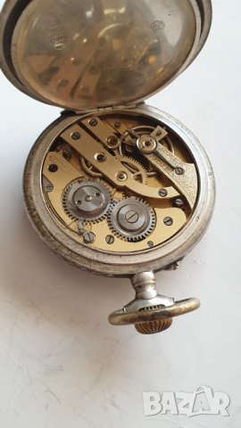 Сребърен джобен часовник Avance Retard, снимка 9 - Антикварни и старинни предмети - 44214818