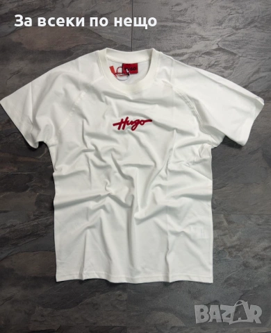 Hugo Boss Мъжка Тениска👕Мъжка Блуза С Къс Ръкав - Различни Цветове Код NGHSP43, снимка 17 - Тениски - 53695271