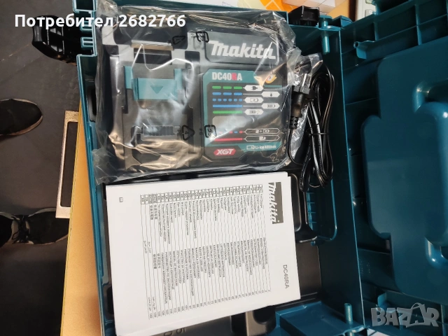 зарядно у-во makita DC40RA 40v