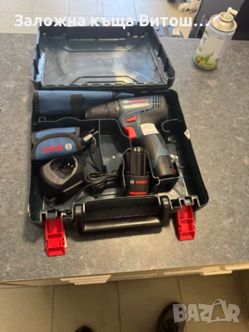 винтоверт Bosch GSR 120-LI, снимка 3 - Винтоверти - 53750002