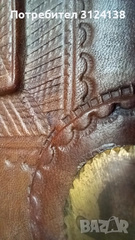 Кожена табла за игра, снимка 2 - Шах и табла - 52546397