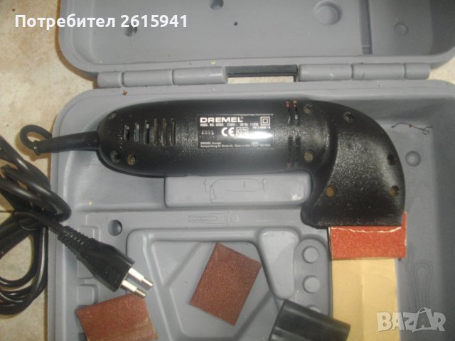 Шлифовъчен Ел. Дремел Made in USA DREMEL Нов Комплект 7 Приставки Старо Качество 1998 г.  За шкурене, снимка 12 - Други инструменти - 42097191