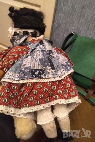 КОЛЕКЦИОНЕРСКА РЕТРО ПОРЦЕЛАНОВА КУКЛА, снимка 7 - Колекции - 44658922