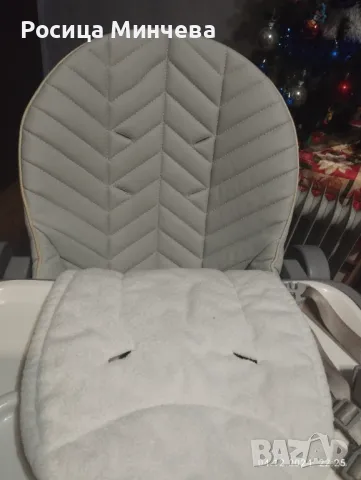 Столче за хранене KinderKraft LASTREE, сиво, снимка 4 - Столчета за хранене - 48242412