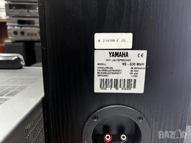 YAMAHA RX-V550&NS-G30mklll , снимка 10 - Ресийвъри, усилватели, смесителни пултове - 53757621