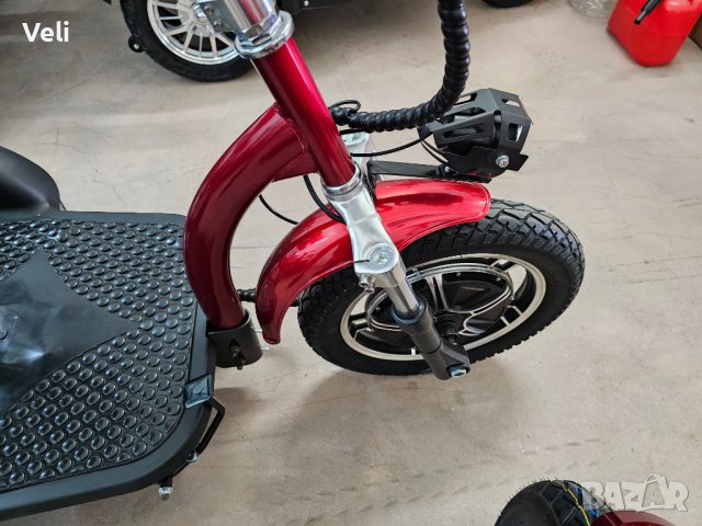 Триколка на ток с равна платформа, снимка 3 - Мотоциклети и мототехника - 41390873