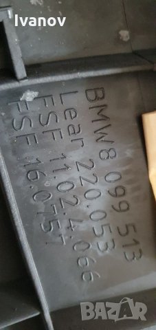 Задни страници от задна облегалка за бмв е46 купе алкантара , снимка 11 - Части - 34713466