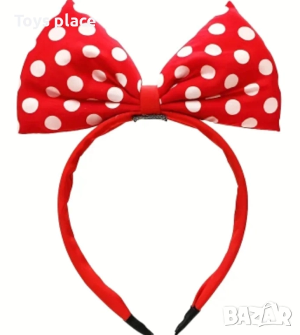 4/5г. Нова красива празнична рокля Мини Маус Minnie mouse + подарък диадема, снимка 2 - Детски рокли и поли - 52930388