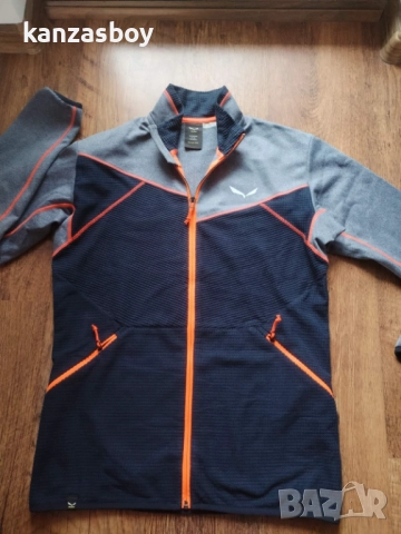 Salewa Puez Hybrid PL M FZ - страхотно мъжко горнище КАТО НОВО М, снимка 5 - Спортни дрехи, екипи - 52512486