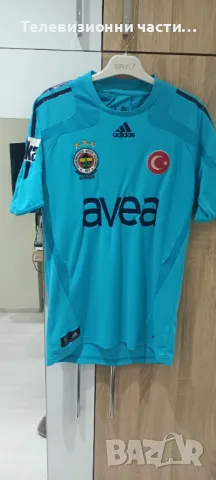 Оригинална футболна тениска фланелка екип на Фенербахче Fenerbahce трети екип от сезон 2007/08 S, снимка 7 - Спортни дрехи, екипи - 48828737