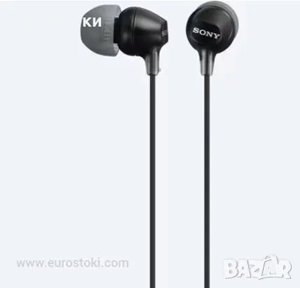Слушалки Sony MDR-EX15LP, кабелни слушалки с 3,5 mm аудио жак, снимка 3 - Слушалки, hands-free - 49945948