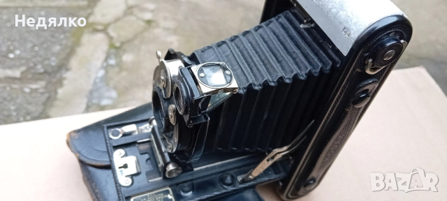 Мяхов фотоапарат Кодак,1914г, снимка 4 - Антикварни и старинни предмети - 42666561