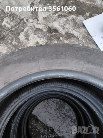 Продавам зимни гуми 215/55/18, снимка 2 - Гуми и джанти - 52432757