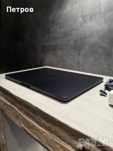 100% battery! КАТО ЧИСТО НОВ Macbook Air M4 Midnight 13", снимка 5 - Лаптопи за работа - 53842351