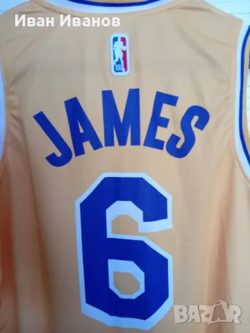 Чисто нов оригинален потник на Los Angelis Lakers - LeBron James , снимка 2 - Баскетбол - 50419849