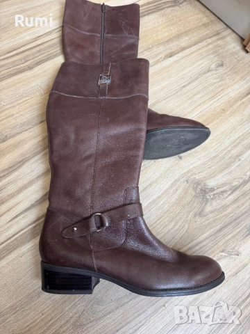 Дамски бутикови ботуши естествена кожа  Ralph Lauren! 38,5 н, снимка 3 - Дамски ботуши - 52306523