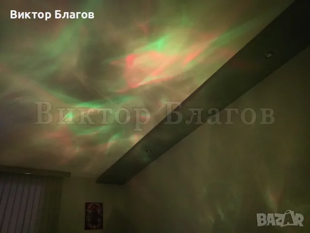 Квадратна лампа проектор - въртяща, снимка 11 - Настолни лампи - 49853322