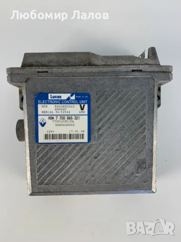 Компютър двигател Волво В40 ECU Volvo V40 1998г. 1.9TD 7700868321
