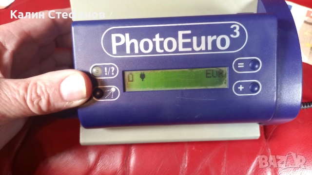 Тестер за фалшиви евро, долари PHOTOEURO 3, Италия, снимка 2 - Друго - 53451404